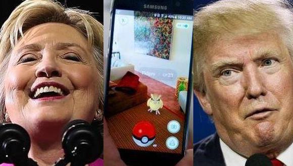 EE.UU.: Clinton y Trump usan Pokémon Go para quitarse votos