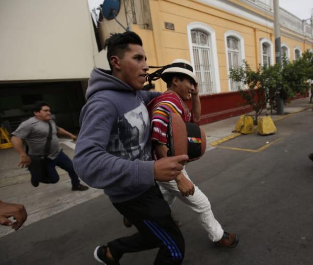 Gregorio Rojas optó por no declarar a la prensa e inmediatamente abordó un auto negro que lo esperaba. (Foto: Anthony Niño de Guzmán/GEC)