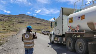 Cusco: OEFA supervisa derrame de cobre tras volcadura de camión que hace servicio a Las Bambas