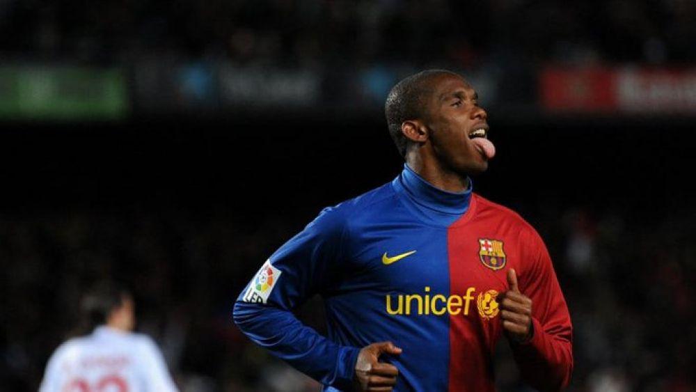 Samuel Eto’o fue figura con la camiseta del Barcelona. (Foto: AP)