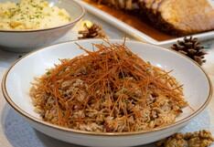 Este arroz árabe al estilo peruano será la compañía para tu pavo o lechón