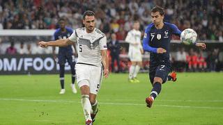 Alemania en crisis: cayó 2-1 a manos de Francia por la Liga de Naciones de la UEFA