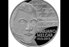 BCR rinde homenaje a Mariano Melgar en nueva moneda de S/.1 