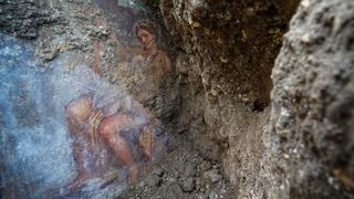 Descubren un nuevo fresco de Zeus en forma de cisne seduciendo a Leda | FOTOS