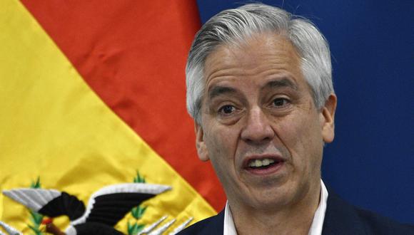 Álvaro Garcia Linera, vicepresidente de Bolivia. (Aizar RALDES / AFP).