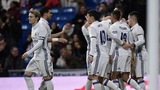 Real Madrid avanzó en Copa del Rey: ganó 6-1 a Cultural Leonesa