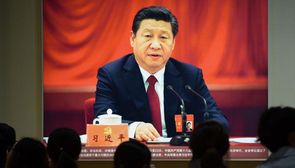 El Gobierno Chino muestra en un gigantesco recinto los progresos que bajo la conducción de Xi Jinping ha dado este país y para lo cual no se ha escatimado nada. (AFP)