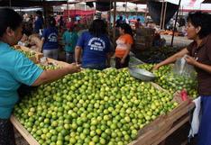 Más de 300 toneladas de limón ingresaron a Mercado de Santa Anita