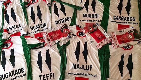 Pese a controversia, aumenta venta de camisetas del Palestino