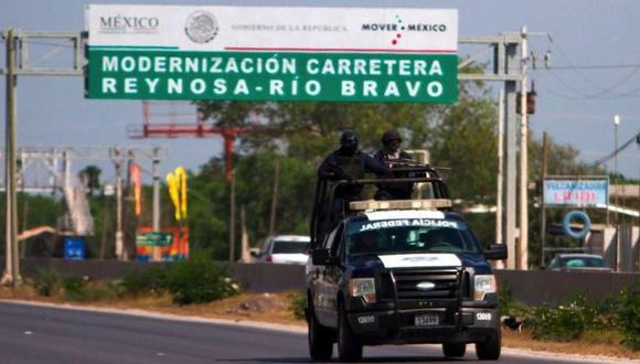 La frontera chica se localiza entre Reynosa y Nuevo Laredo, en Tamaulipas. (Foto refernecial: AFP).