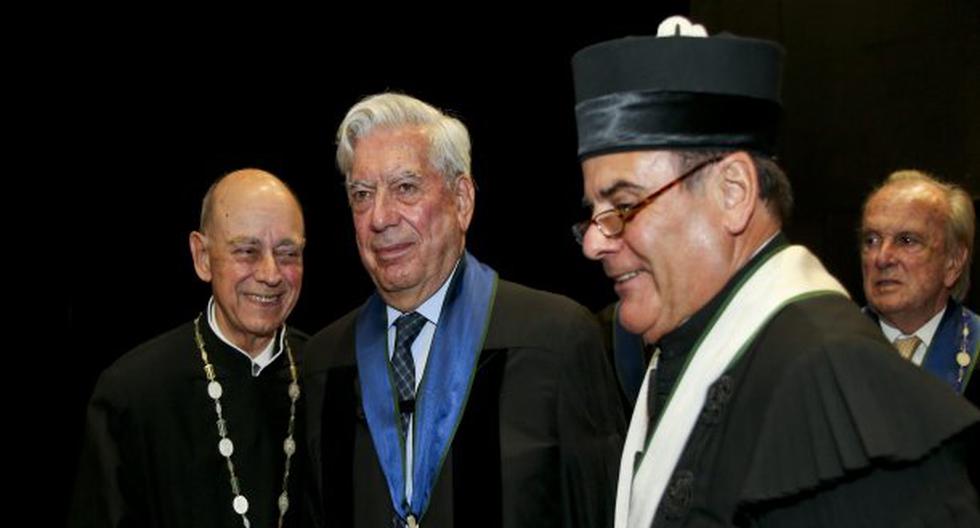 Mario Vargas Llosa fue nombrado doctor \"honoris causa\" por la Universidad Nova de Lisboa. (Foto: EFE)