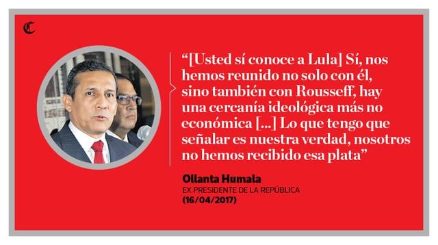 Estas han sido las veces que Ollanta Humala y Nadine Heredia han negado los aportes que Marcelo Odebrecht y Jorge Barata han confirmado en sus delaciones premiadas. (Composición: El Comercio)