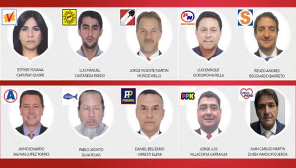 En el marco de las Elecciones 2018, el JNE organiza este domingo el primer debate entre diez de los veinte candidatos a la alcaldía de Lima. (Captura)