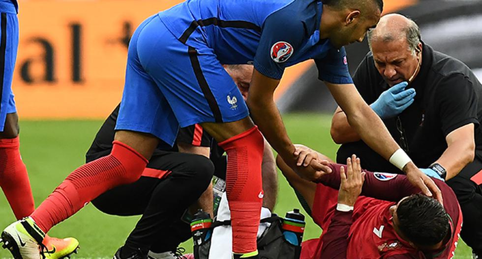 Dimitri Payet, autor de la lesión de Cristiano Ronaldo en la final de la Eurocopa, reveló lo que le dijo al capitán de Portugal tras el incidente. (Foto: AFP)
