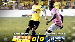 Barcelona e Independiente del Valle igualaron sin goles por Serie A de Ecuador