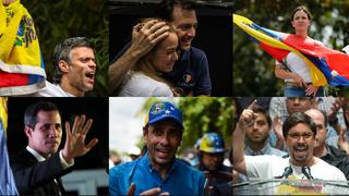 Juan Guaidó y los otros líderes opositores inhabilitados por el régimen de Maduro