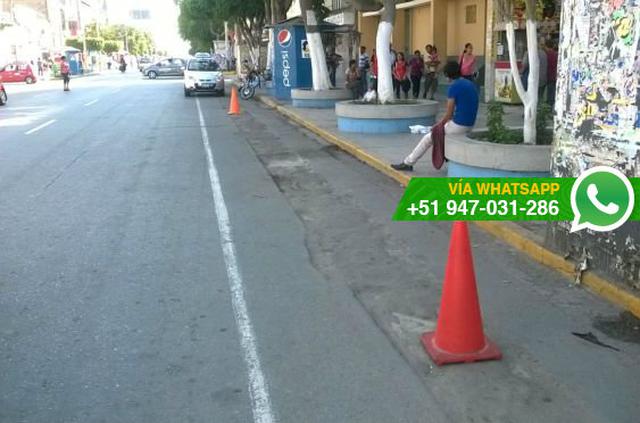 Chiclayo: avenida principal es usada como parqueo privado - 1