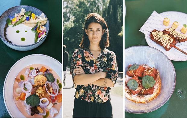 In Zurich, Christina Tobler Orbegoso runs the Barranco restaurant, where traditional and vegan varieties of cebiches and anticuchos are served.  (Photo: Broadcast) 