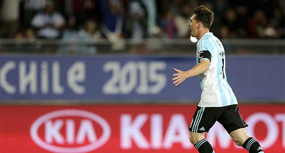 Lionel Messi anotó el segundo gol del partido.  (Foto: EFE)