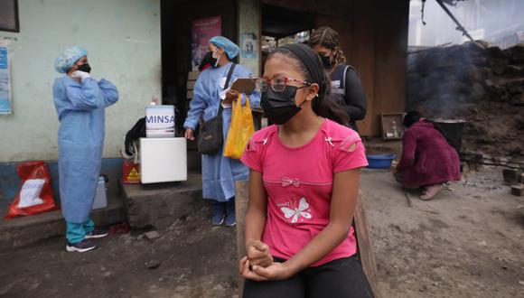 Diris Lima Sur refuerza vacunación contra la influenza y neumococo en Ticlio Chico, Villa María del Triunfo | Foto: Britanie Arroyo / @photo.gec