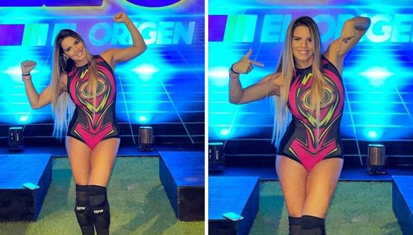 Alejandra Baigorria desafió a la integrante de los "Guerreros", Ducelia Echevarría. (Foto: @alejandrabaigorria)
