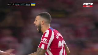 Gol de Mario Hermoso para el descuento en Real Madrid vs. Atlético de Madrid | VIDEO