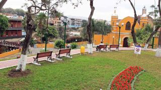 Barranco: parque Villarreal fue remodelado por la municipalidad