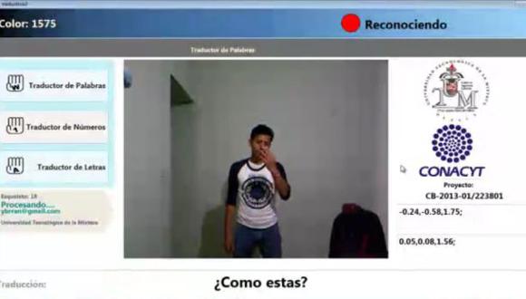 Investigador mexicano diseñó traductor para personas sordas