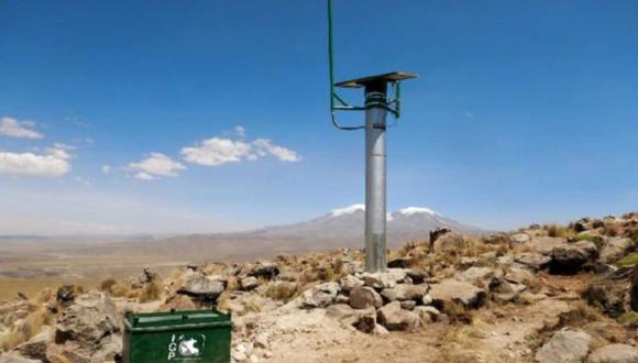 Arequipa: instalan cuatro nuevas estaciones para monitorear volcán Coropuna