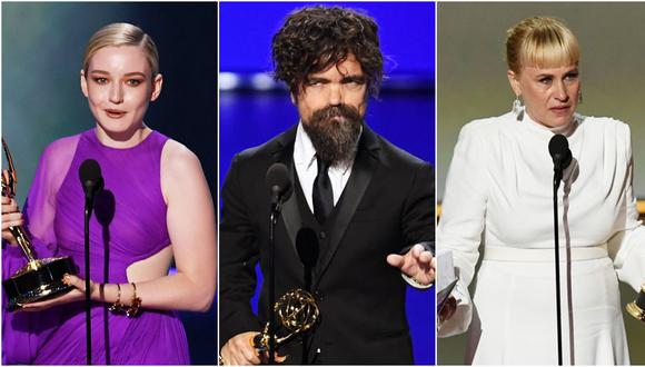 Julia Garner, Peter Dinklage y Patricia Arquette fueron algunos de los ganadores de la noche. (Foto: AFP)
