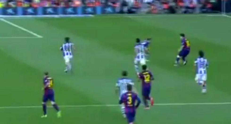 FC Barcelona: Lionel Messi lo volvió a hacer. (Foto: Captura)