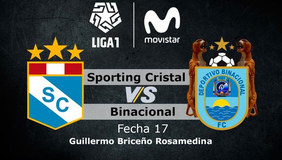 Sporting Cristal vs. Binacional: partido que promete ser intenso de principio a fin. (Foto: composición)