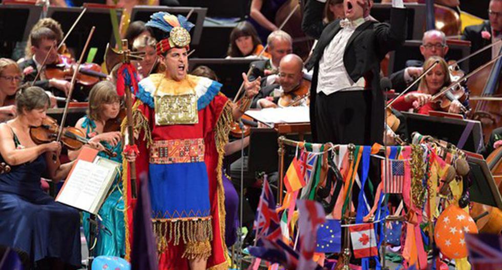 Juan Diego Flórez durante los Proms 2016: The World’s Greatest Classical Music. (Foto: Twitter BBC)