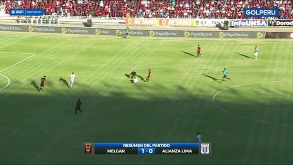 Melgar vs. Alianza Lima: resumen del partido (Video: Gol Perú)