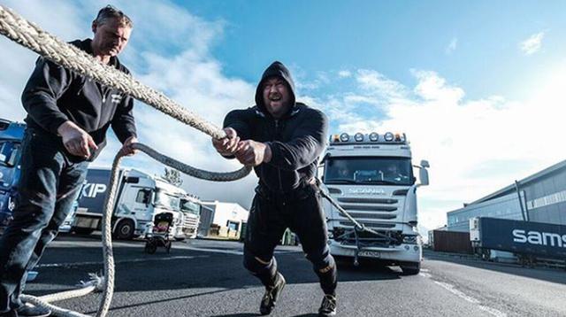 Hafþór Júlíus Björnsson, conocido por su papel de Ser Gregor Clegane 'La Montaña' en la serie "Game of Thrones".