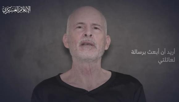 Hamás publicó un vídeo con la primera prueba de vida del ciudadano estadounidense Keith Siegal, que se encuentra como rehén en Gaza.
