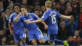 Chelsea venció 2-0 al Arsenal por la Copa de la Liga de Inglaterra 