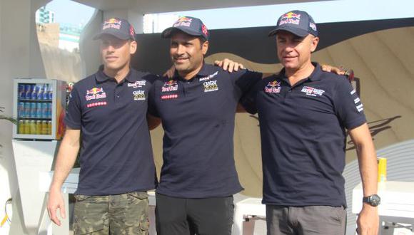 Nasser Al-Attiyah ganó el Dakar en el 2011 y 2015, Giniel De Villiers lo hizo en el 2009. (Foto: Ricardo Vilchez)