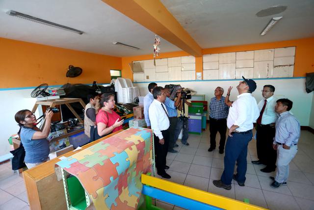 Ministro Daniel Alfaro dio detalles de acciones tras emergencia por lluvias. Se encuentra en Lambayeque donde realiza inspecciones. (Foto: Andina)