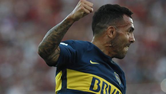 Carlos Tevez sigue con la pólvora encendida. Concretó su primer gol en la Superliga Argentina en su retorno a Boca Juniors. El equipo que padeció este tanto fue San Lorenzo. (Foto: Twitter)