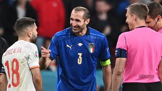 Eurocopa: ¿qué sucedió entre Jordi Alba y Chiellini en el sorteo de penales en España vs Italia?