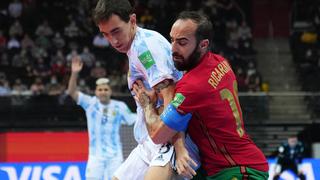 Argentina cayó ante Portugal en la Final del Mundial de Futsal