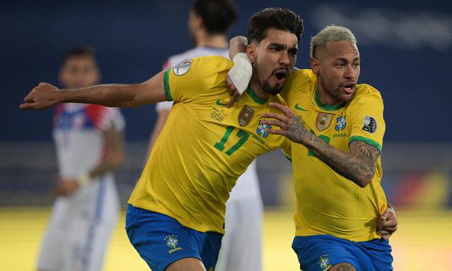 Chile cayó 1-0 ante Brasil por Copa América. Foto: EFE