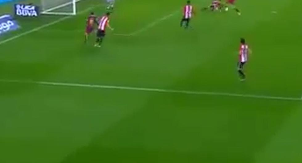 Messi, Rakitic y Luis Suárez y el golazo de ensueño por Copa del Rey. (Foto: Captura)