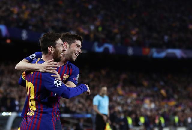Barcelona vs. Manchester United: mira las mejores imágenes del partido por los cuartos de final de la Champions League. (Foto: AP)