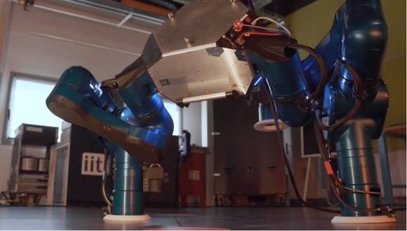 MARM, el robot de tres patas que ayudará a los astronautas en el espacio (Foto: IIT)