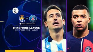 Real Sociedad vs. Paris Saint-Germain: cuándo, a qué hora y dónde ver la Champions League