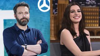 Netflix: Ben Affleck protagonizará con Anne Hathaway "The Last Thing He Wanted"