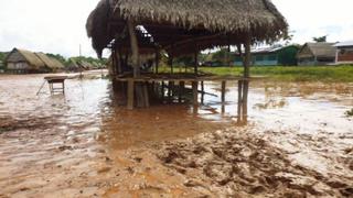 Loreto: desborde de río afecta a 20 comunidades de Contamana