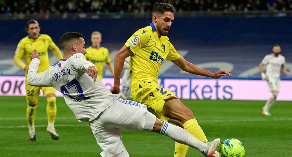 Cádiz built a wall with the eleven players and rescued a point against Real Madrid |  PHOTO